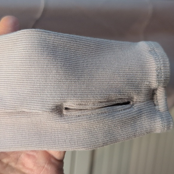 Lululemon Back In Action Wrap Cardigan Smoky Blush Oversized Size 4 - Picture 10 of 11